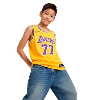 Los Angeles Lakers Icon Edition Swingman Luka Doncic für Kinder Trikot